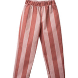 Pantalón rayas marrones