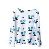 Camiseta estampada flores