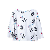 Camiseta bebé pingüinos