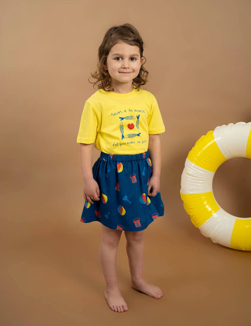 Falda "juegos de playa" - Junito's Closet