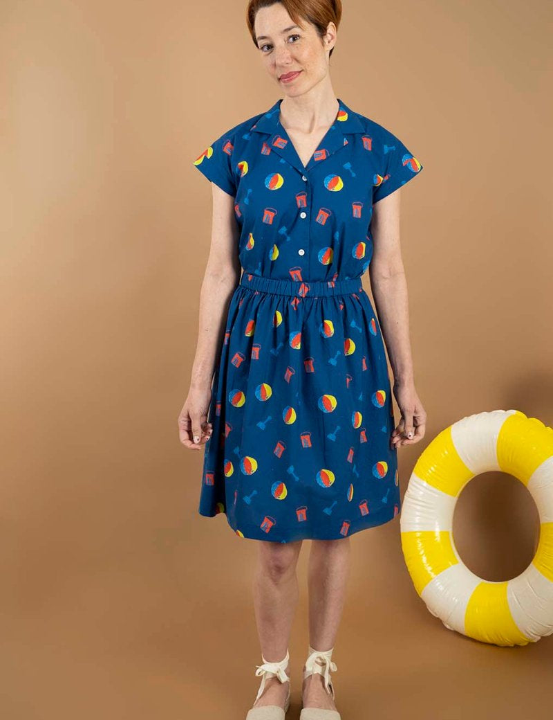 Camisa mujer "juegos de playa" - Junito's Closet