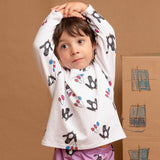 Camiseta estampada pingüinos