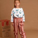 Pantalón rayas marrones