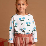 Camiseta estampada flores