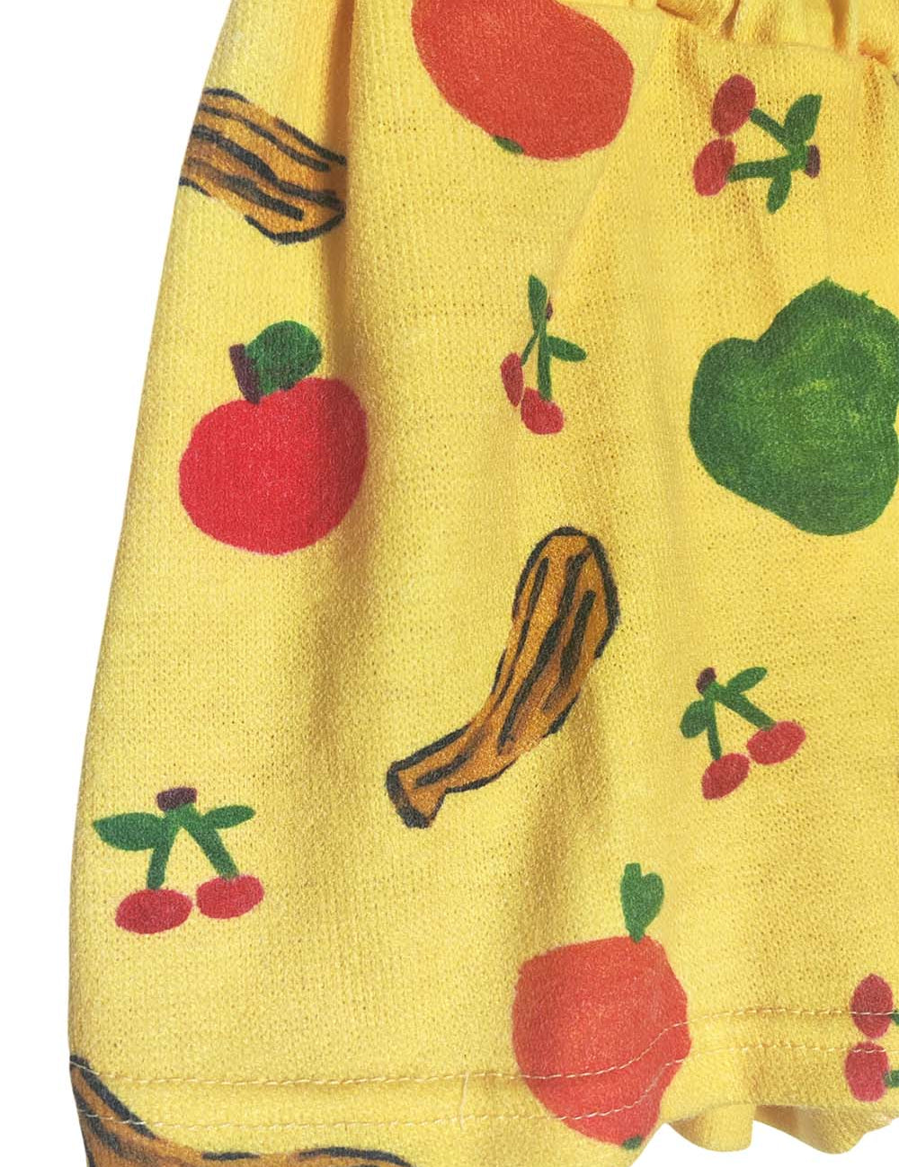 Pantalón corto de Niña con estampado Frutas