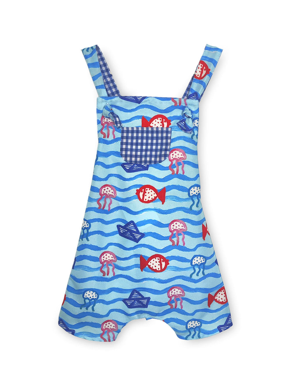 Peto bebé con estampado Mar
