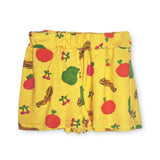 Fruit knitted shorts