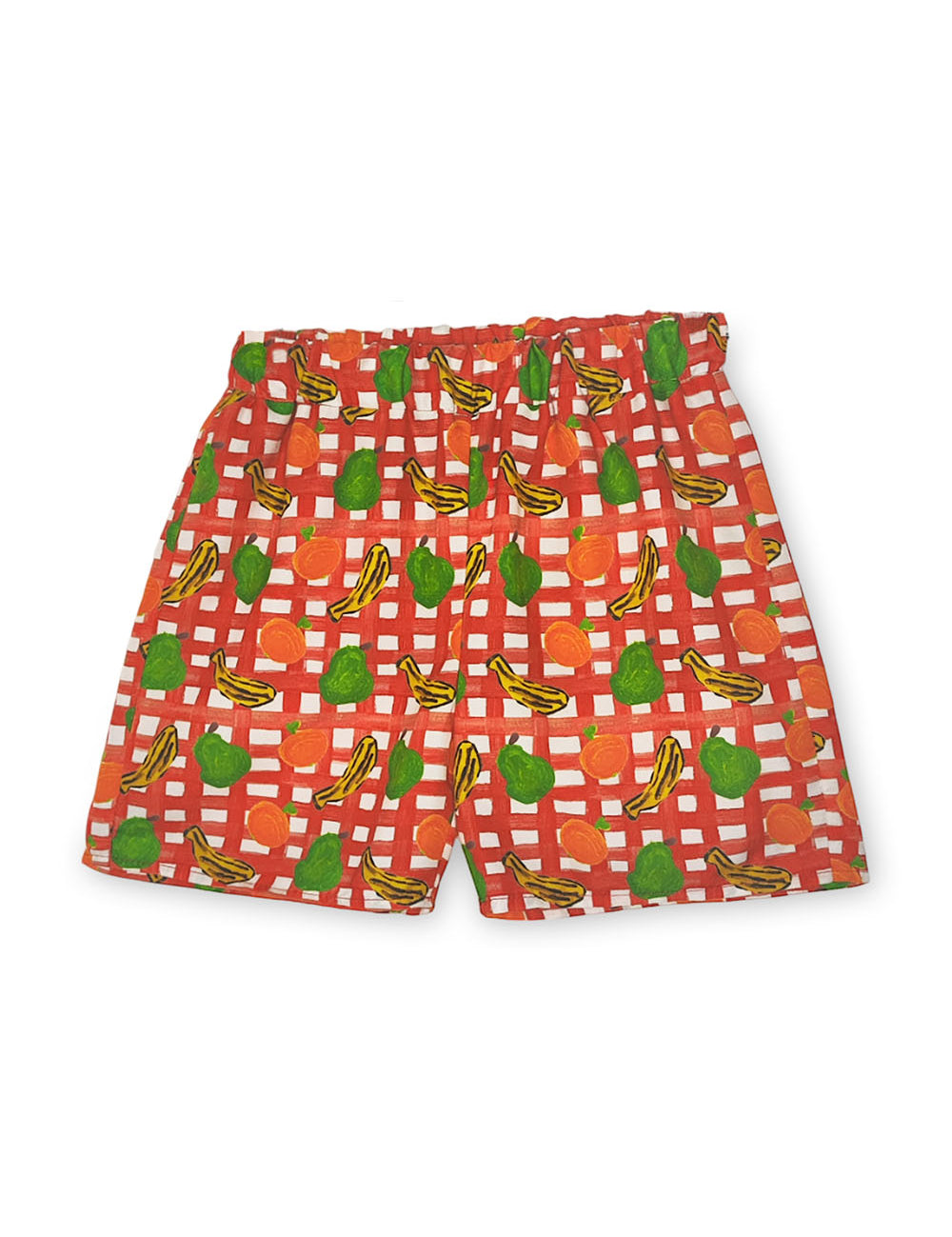 Pantalón corto Frutas Vichy