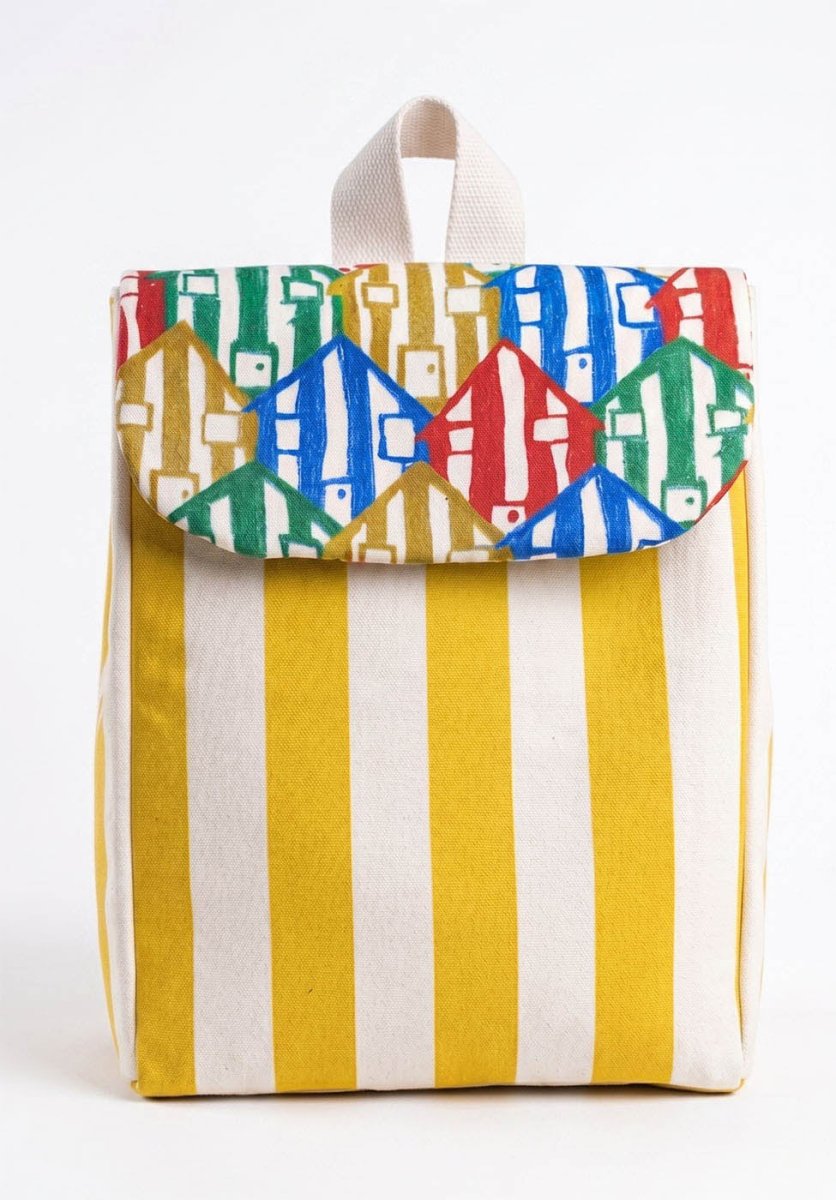 Mochila "Casitas de playa" - Junito's Closet