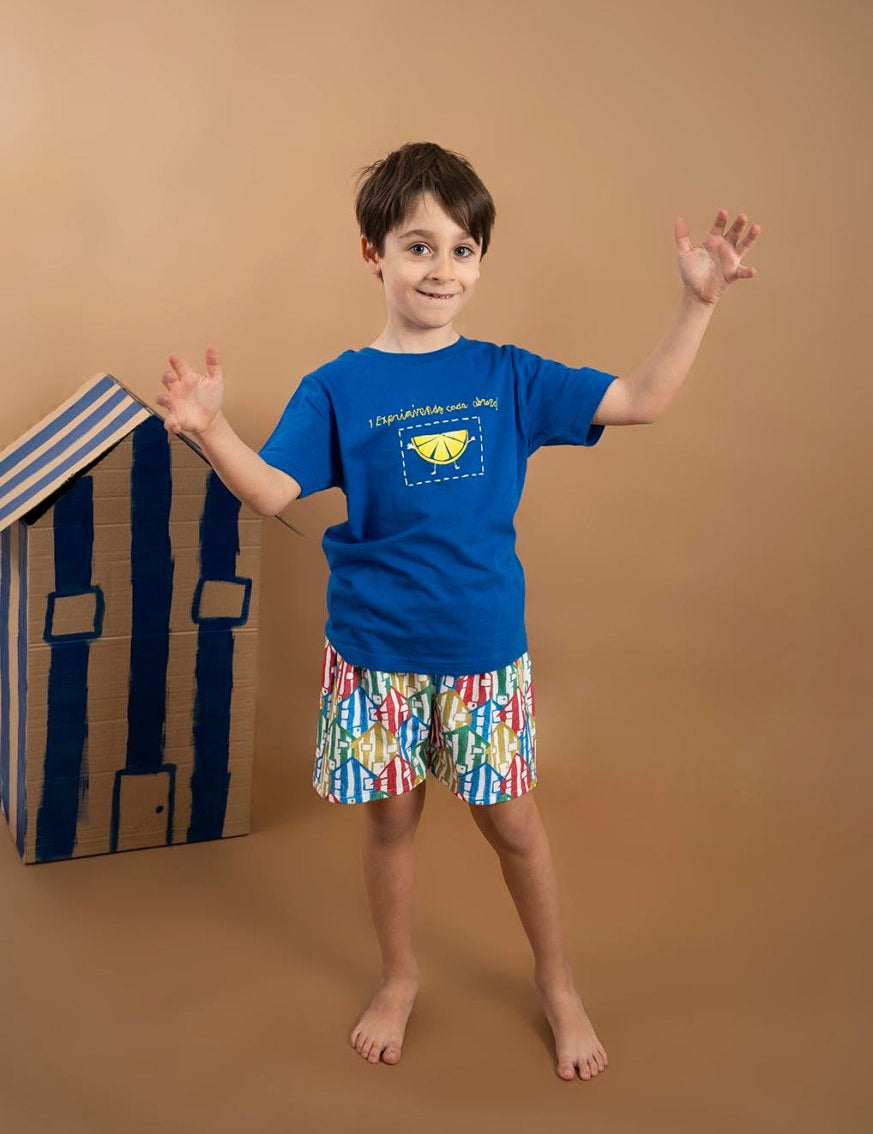 Pantalón "casitas de playa" - Junito's Closet
