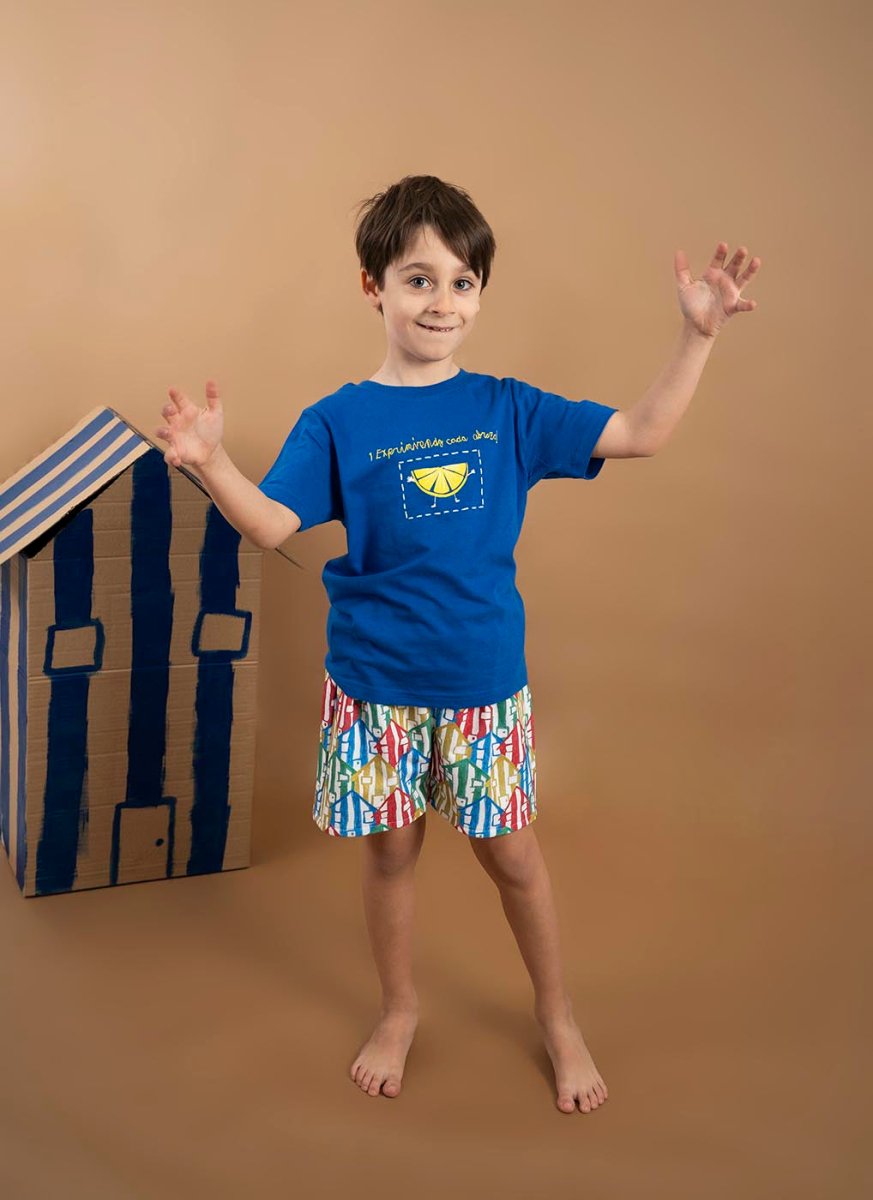 Pantalón "casitas de playa" - Junito's Closet