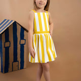 Embroidered pinafore