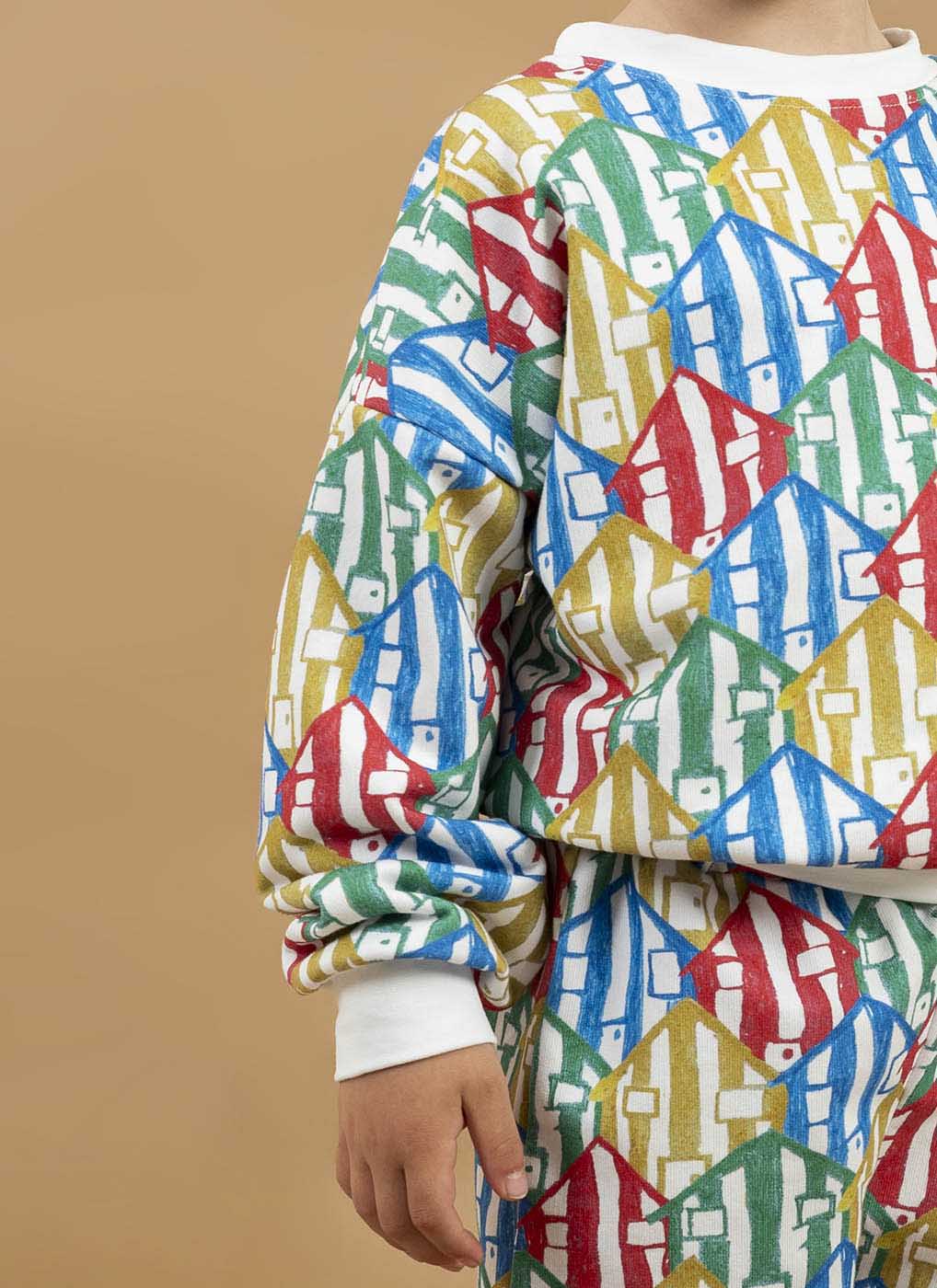 Sudadera "casitas de playa" - Junito's Closet