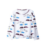 Camiseta estampada montañas