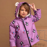 Chubasquero Pingüinos (forro borreguito algodón)