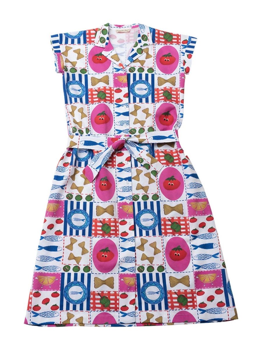 Vestido mujer "comida mediterránea" - Junito's Closet
