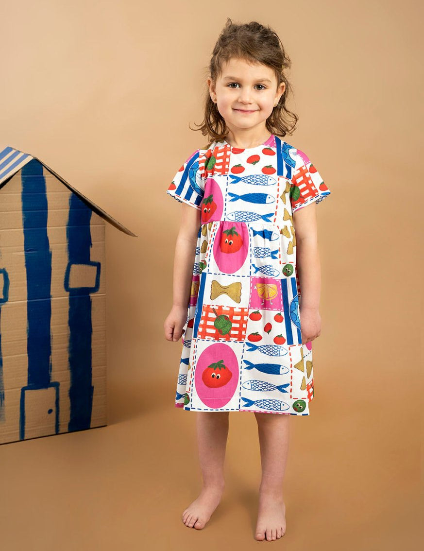 Vestido "comida mediterránea" - Junito's Closet
