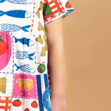 "Mediterranean food" dress