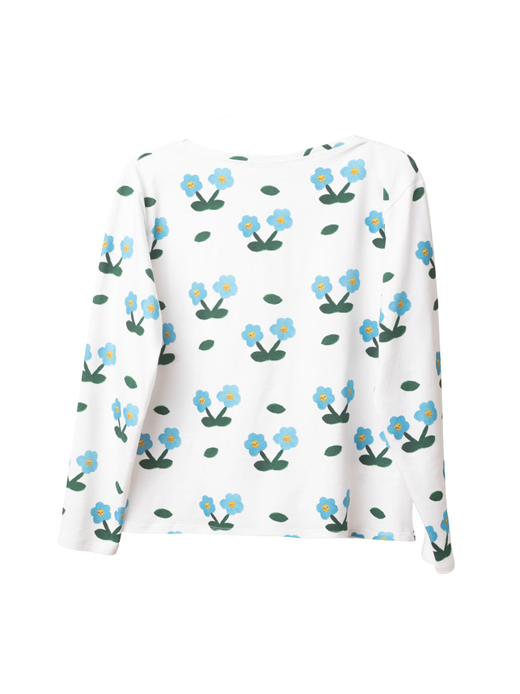 Camiseta manga larga mujer estampado floral diseño exclusivo Junito's Closet