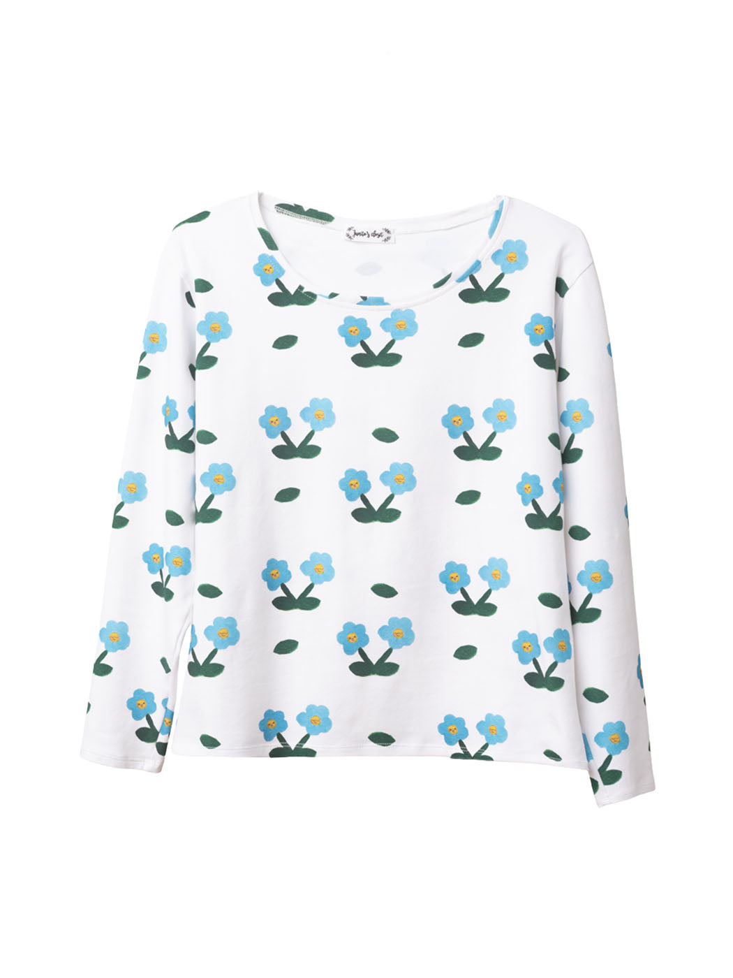 Camiseta manga larga mujer estampado floral diseño exclusivo Junito's Closet