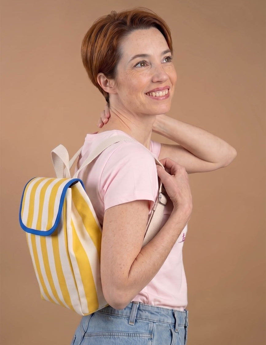 Mochila "Rayas hamaca" - Junito's Closet