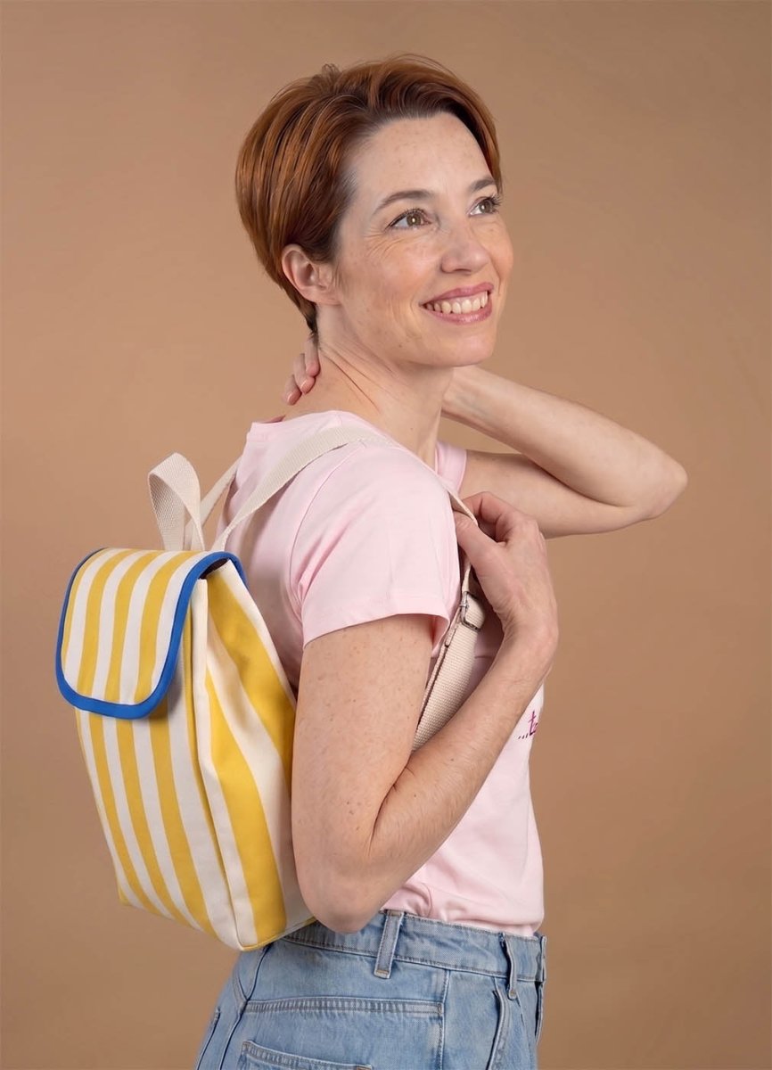 Mochila "Rayas hamaca" - Junito's Closet